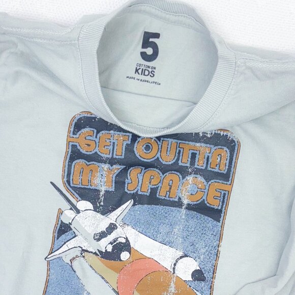 Long Sleeve Boy's Shirt Bundle of 5 Play Tops 5T - Picture 6 of 7